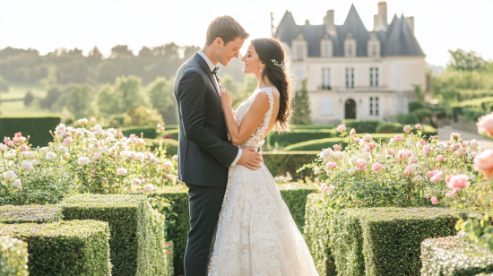 Destination wedding photographers in France fluent in English