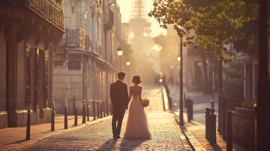 Professional wedding photographers for weddings in Paris