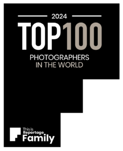 Top 100 reportage family badge