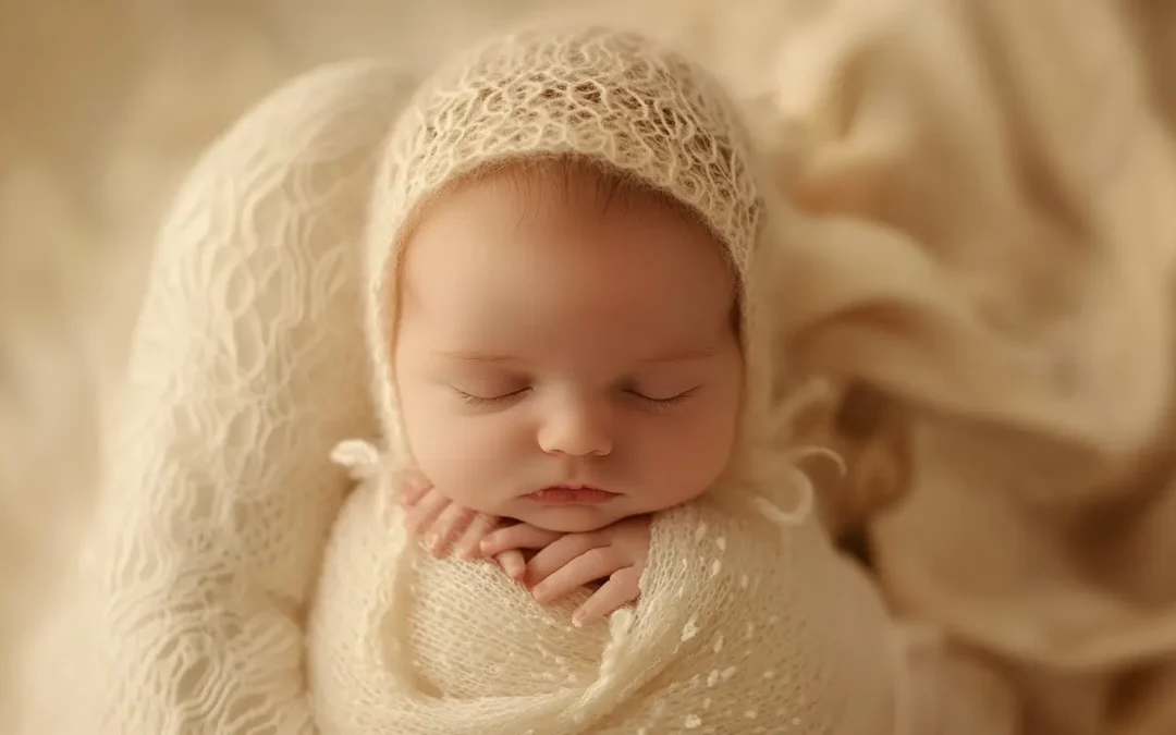 Photo d'un bébé pour expliquer tarifs séance photo naissance